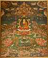 'Amitabha in Sukhavati Paradise', Tibetan, circa 1700, San Antonio Museum of Art.jpg