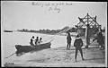 "(Reeling) up a gill net. To dry." Near San Francisco, ca. 1891 - NARA - 513082.jpg
