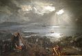 'Battle of Clontarf', oil on canvas painting by Hugh Frazer, 1826.jpg