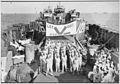 "1909th Engineers Aviation Battalion (Negro) aboard LST 683.", 08-15-1945 - NARA - 520691.jpg