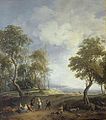 'Fete de Village', painting by Jan Joost van Cossiau.jpg
